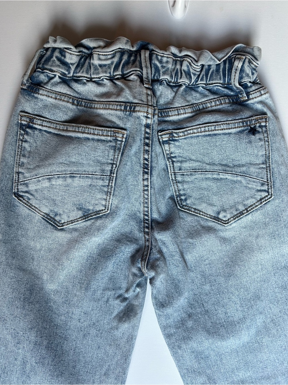 Driftwood "Elon" Star Embroidered Paper Bag Waist High-Rise Skinny Jeans Size 25 - Picture 7 of 8